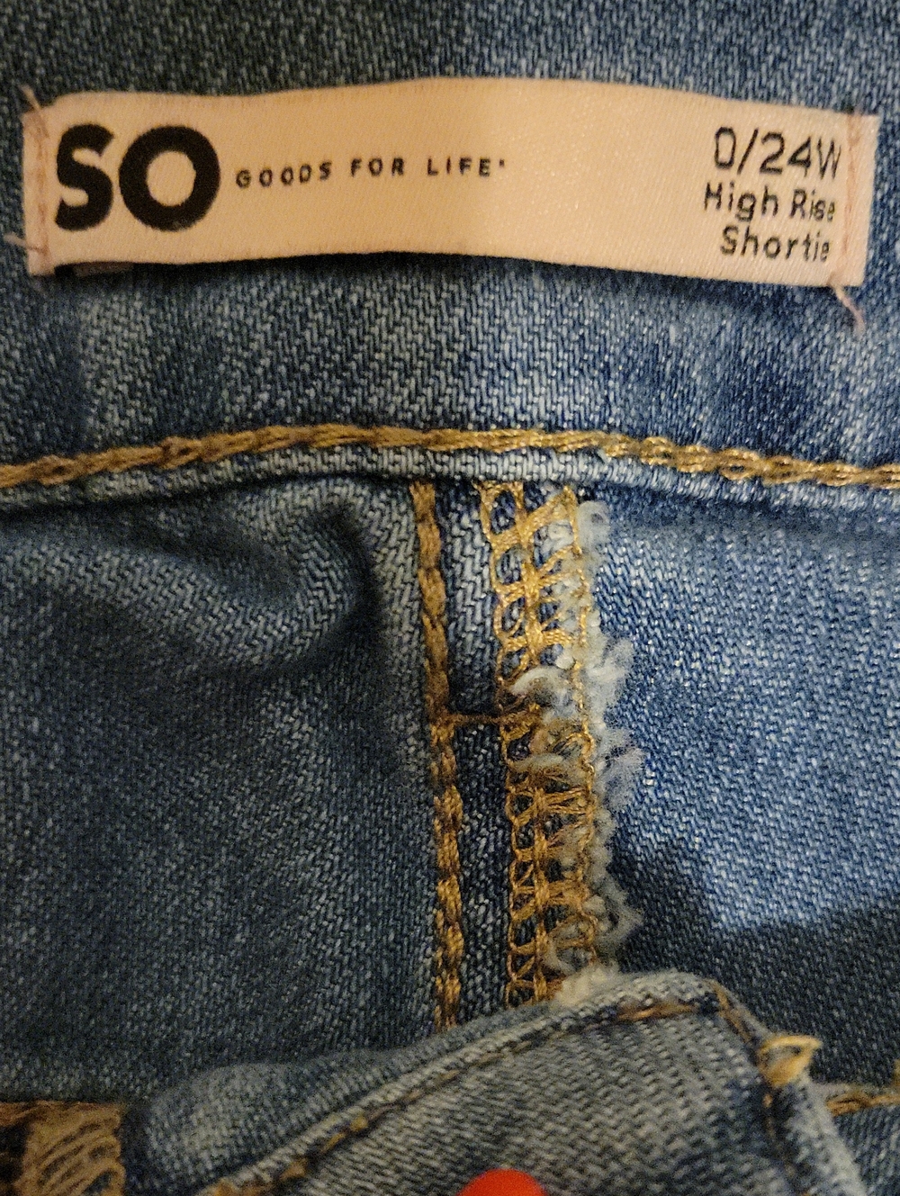 SO High Rise Patchwork Shorts - Picture 11 of 12
